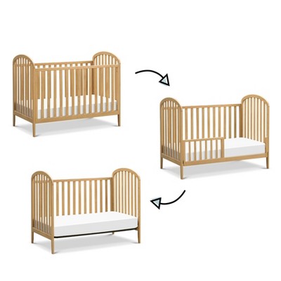 Honey Wood 3-in-1 Convertible Crib