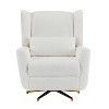 Christopher Knight Home Gilbert Contemporary Upholstered 360° Swivel and Power Recliner Chair - 4 of 4