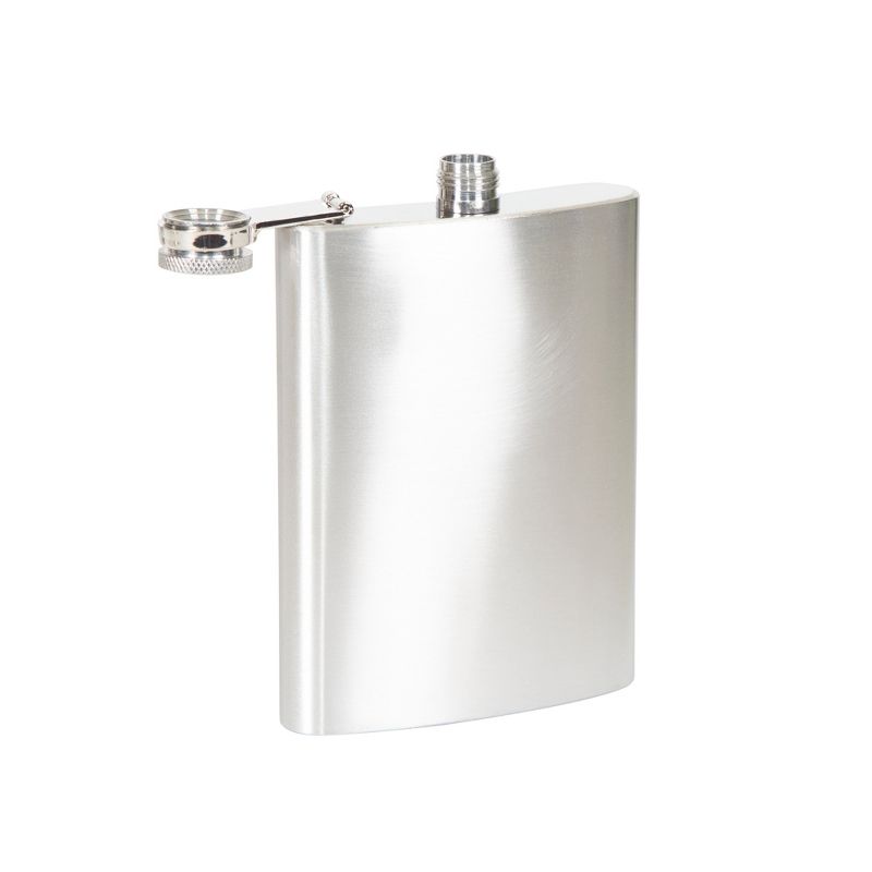 Stansport 8oz Stainless Steel Flask, 2 of 6