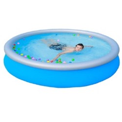 Intex 57495ep 7.5ft X 22in Swim Center Inflatable Family Swimming Pool ...