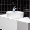ALFI  Isabella Plus Collection Round Above Mount Basin with Single Faucet Hole and Center Drain - 3 of 4
