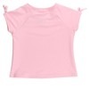 RuffleButts Toddler Girls UPF50+ Active Raglan Bow Shirt - 2 of 2