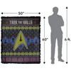 Star Trek Trek The Halls Ugly Christmas Blanket 50"x60" Woven Tapestry - 2 of 4