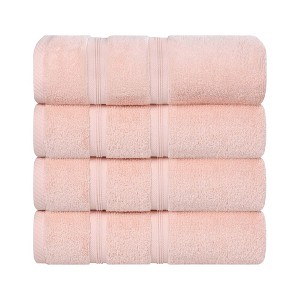 Smart Dry Cotton Medium Weight Solid Towel Set by Blue Nile Mills - 1 of 4
