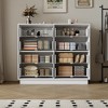 Bella Depot Modern  Dresser  for Bedroom with Deep Drawers,Large Floor Wood Dressers - 3 of 4