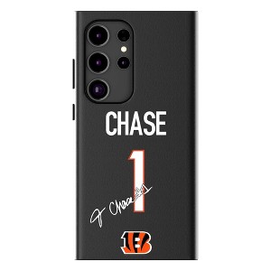 Keyscaper Ja'Marr Chase Cincinnati Bengals 1 Game Tactic MagSafe Compatible Cell Phone Case for Galaxy S24 Plus - 1 of 4