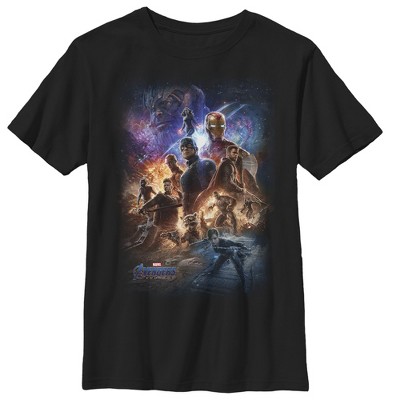Boy's Marvel Avengers: Endgame Galactic Team T-Shirt