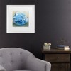 Trademark Fine Art - Jeanette Vertentes Beach Comber Dark Blue Matted Framed Art - 2 of 4