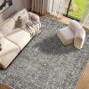 Hallway Runner Rug Machine Washable Vintage Distressed Rug Indoor Carpet - 2 of 4