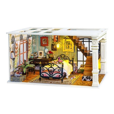 Hands Craft DIY 3D Wooden Puzzles - Miniature House: Paris Midnight