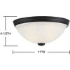Savoy House NULL 2 - Light Flush Mount in  Black - 4 of 4