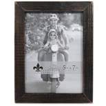 Lawrence Frames 5"W x 7"H Charlotte Weathered Black Wood Picture Frame 745557