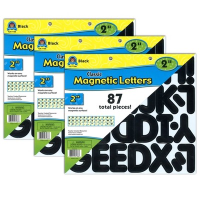 3 Packs: 2 Packs 2 ct. (12 total) Teacher Created Resources 1 Magnetic  Hooks