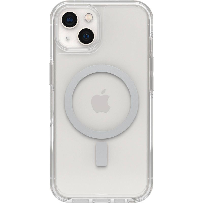 OtterBox Apple iPhone 13 Symmetry Series Antimicrobial Clear Case with MagSafe, 1 of 8