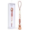 Pacifier Clips - Baby Pacifier Holder Silicone Binky Clip for Boys/Girls - The Ultimate Newborn Gift Set BPA Free - 2 of 3