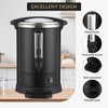 CuisinSmart Commercial Coffee Urn,Large Capacity Hot Coffee Dispenser,Stainless Steel Hot Water Urn for Buffets and Gatherings - 3 of 4