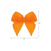Unique Bargains Craft DIY Gift Packaging Accessories Satin Mini Flower Bows - 2 of 4