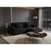 106.3" L-Shaped Sectional Sofas, Modern Full-Sponge Sectional Couch with Foot Pedal, High Rebound, Vacuum Packed for Living Room or Apartment - 4 of 4