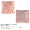 22-Inch Luxury Square Floor Plush Pillow – For Bedroom or Living Room by Hastings Home - 3 of 4