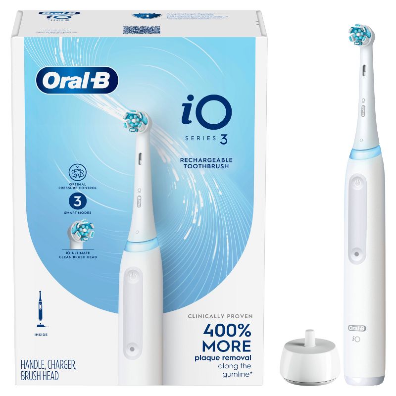 Oral-B iO Series 3 Electric Toothbrush with Brush Head, 4 of 12