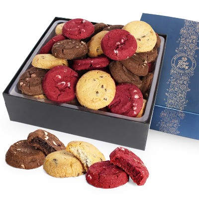 Artisanal Cravings Gourmet Stuffed Cookie Gift Box – 27 Assorted Cookies for Gifts
