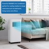 10000 BTU Portable Air Conditioner,3-In-1 Smart AC Unit with Dehumidifier,LED Display,Fan,Up to 450 Sq.Ft, Includes Remote Control and install Kit - 2 of 4