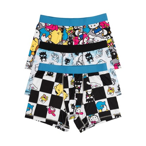 Hello Kitty & Friends 3-Pack of Men's Character Boxer Briefs - image 1 of 4