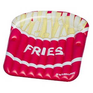 Swim Central Inflatable French Fries Swimming Pool Float - 69" - 1 of 4