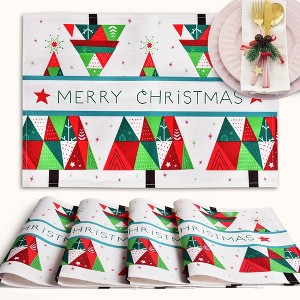 Presence 4 PCS Christmas Table Placements - 1 of 4