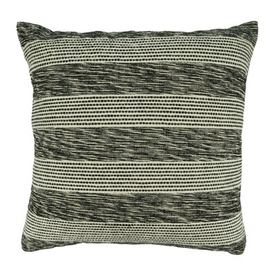 Saro Lifestyle Poly-filled Striped Design Throw Pillow : Target