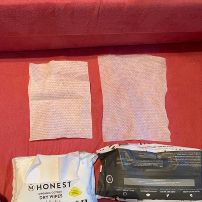 The Honest Company 100% Organic Cotton Dry Wipes - 192ct : Target