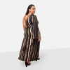 Rebdolls Women's Esperanza Stripe Print Maxi Kaftan Dress - 3 of 3