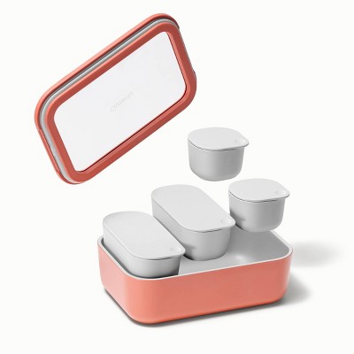 Perracotta 14-Piece Contemporary Glass Food Storage Set