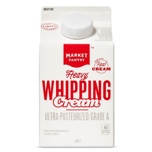 Heavy Whipping Cream 1pt Market Pantry Target