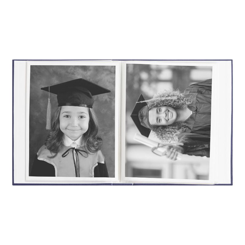 9.45&#34; x 11.75&#34; Traditional Photo Album Navy Blue - Kate &#38; Laurel All Things Decor, 4 of 8