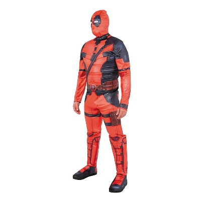 Marvel Men's Deadpool & Wolverine Halloween Costume Jumpsuit 2pc