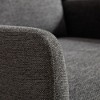 CAVINAS Modern Accent Chair with High Back&Thick Cushion,Polyester Armchair for Living Room,Single Sofa Chair with Wood Legs,Lounge Chair - 3 of 4