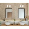 Progress Lighting Replay Collection 2-Light Bath Vanity, Polished Nickel, Shade Included - 2 of 4
