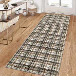 COZONY Washable Area Rug Mat, Modern Non-Slip Low Pile Carpet Runner, Stain Resistant for Living Room, Bedroom, Office - 1 of 4