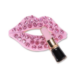 Unique Bargains Lipstick Mouth Phone Case Decoration 1 Pc - 1 of 4
