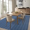 Modern Braided Solid Area Rug Machine Washable Rug - 2 of 4