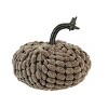 TopComfy Decorative Object Glass Christmas Ball Ornaments Set of 4 for Holiday Tree Decor, Dark Brown, 10.2"*10.2"*10.6" - 3 of 4