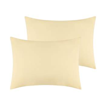 Unique Bargains Cotton Envelope Closure Softness and Durable Pillowcase Covers 2 Pcs