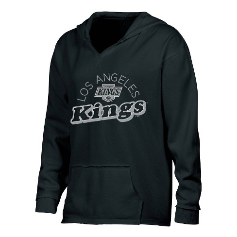 NHL Los Angeles Kings Women's Dark Fleece Hooded Sweatshirt - image 1 of 3