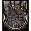 Men's Star Wars The Mandalorian Group Shot This Is The Way T-Shirt - 2 of 4