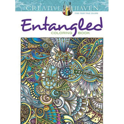 Creative Haven Entangled Coloring Book - (Adult Coloring) by  Angela Porter (Paperback)