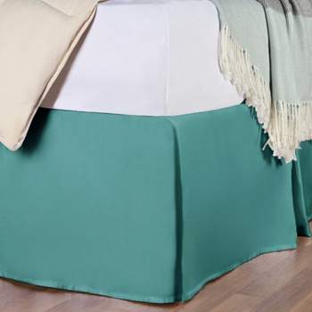 100% Premium Cotton 300-Thread Count Solid Bed Skirt with 15-Inch Drop by Blue Nile Mills