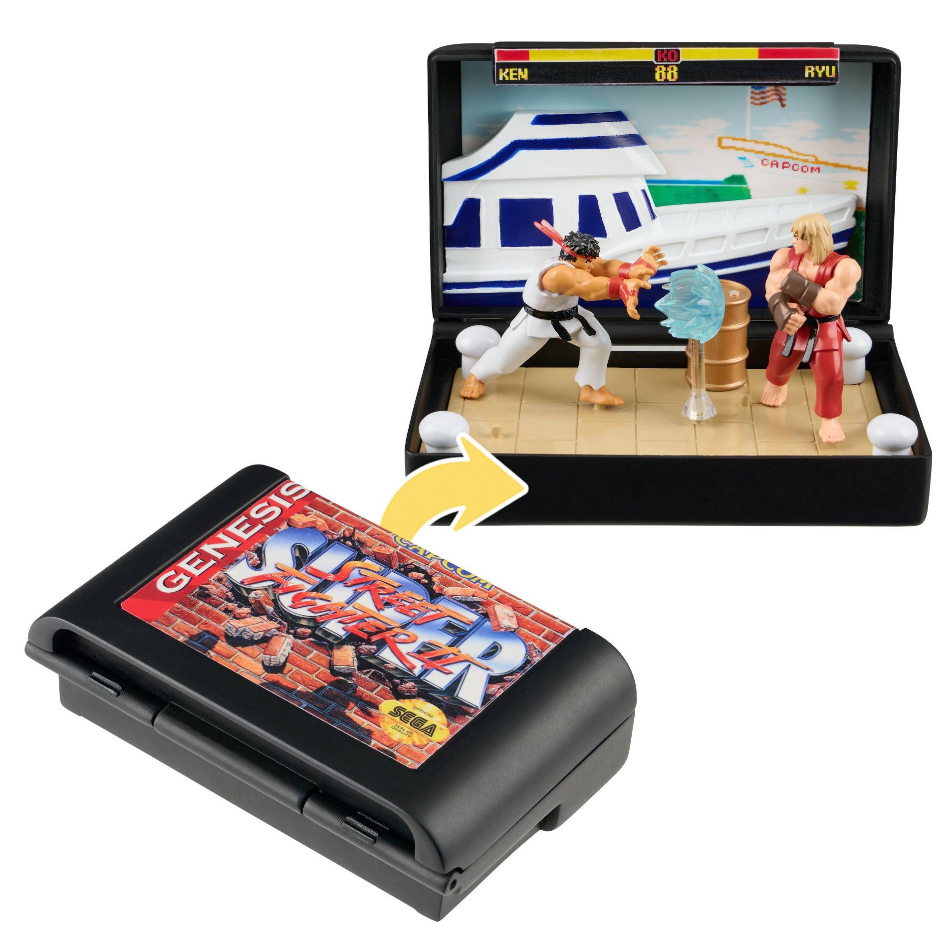 Console Heroes - Street Fighter II Collectible Diorama