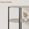 Jojoka console Table, 3 Tier Small Entryway Table, Behind Couch Table, Farmhouse Hallway Table for Entryway, Foyer, Living Room, Hallway - 4 of 4