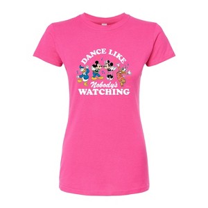 Women's - Disney - Mickey & Friends Fitted Graphic T-Shirt - 1 of 3